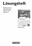 Schlüssel zur Mathematik 9. Schuljahr. Lösungen. Diff. Aussgabe, Niedersachsen 