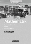 Mathematik Sekundarstufe II. Grundkurs-Qualifikationsphase, ma-1, Lösungen 
