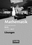 Mathematik Sekundarstufe II. Grundkurs-Qualifikationsphase, ma-2, Lösungen 