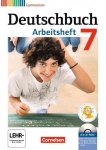 Deutschbuch. 7. Schuljahr. Arbeitsheft mit Lösungen + CD-ROM 