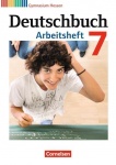 Deutschbuch. 7. Schuljahr. Arbeitsheft mit Lösungen. Gymnasium. Hessen 