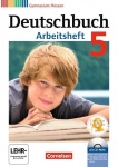 Deutschbuch. 5. Schuljahr. Arbeitsheft mit Lösungen + CD-ROM. Gymnasium 
