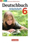 Deutschbuch. 6. Schuljahr. Arbeitsheft mit Lösungen. Gymnasium. Niedersachsen 