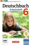 Deutschbuch. 6. Schuljahr. Arbeitsheft mit Lösungen und Übungs-CD-ROM. Gymnasium 