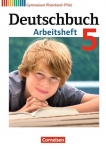 Deutschbuch. 5. Schuljahr. Arbeitsheft mit Lösungen. Gymnasium. Rheinland-Pfalz 