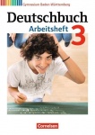 Deutschbuch. 3. 7. Schuljahr. Arbeitsheft mit Lösungen. Gymnasium Baden-Württemberg 