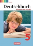 Deutschbuch. 5. Schuljahr. Schülerbuch. Differenzierende Ausgabe. Hessen 