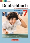 Deutschbuch. 7. Schuljahr. Arbeitsheft mit Lösungen. Differenzierende Ausgabe Hessen 