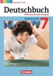 Deutschbuch. 7. Schuljahr. Arbeitsheft mit Lösungen. Differenzierende Ausgabe 