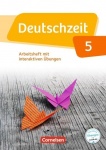 Deutschzeit 5. Schuljahr. Arbeitsheft + online Übungen 