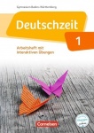 Deutschzeit 5. Schuljahr. Arbeitsheft + online Übungen. Baden-Württemberg 