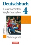 Deutschbuch. 8. Schuljahr. Klassenarbeiten und Trainingsheft mit Lösungen 
