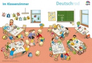 Deutschrad 1/2. Poster Wimmelbilder 