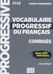 Vocabulaire progressif du francais. Lösungsheft 