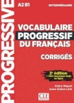 Voc. progr. du français, Corrigés, A 