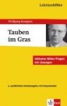 Lektürehilfen - Wolfgang Koeppen Tauben im Gras 