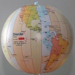 Diercke Wasserball Zeitzonen 
