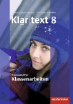 Klartext 8. Trainingsheft für Klassenarbeiten. NRW 
