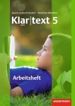 Klartext 5. Arbeitsheft mit Lösungen. Realschulen. NRW 