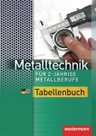 Metalltechnik für 2-jährige Metallberufe. Tabellenbuch 