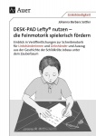 Schreibtisch-Auflage für Linkshänder DESK-PAD LEFTY«, mit Übungsheft 