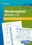 Wochenplan Mathe, Größen und Sachrechnen 1-2 