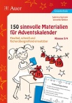 150 sinnvolle Materialien für Adventskalender 3-4 