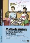 Mathetraining in 3 Kompetenzstufen - 9./10. Klasse 