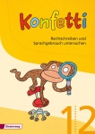 Konfetti 1/2. Arbeitsheft Rechtschreiben und Sprachgebrauch 