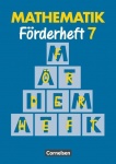 Mathematik 7. Schuljahr. Förderheft. Neue Ausgabe für Sonderschulen 