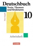 Deutschbuch. 10. Schuljahr. Arbeitsheft mit Lösungen Gymnasium. 