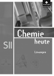 Chemie heute 11.-13. Sekundarstufe II.  Lösungen 