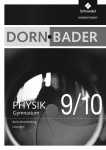 Dorn/Bader Physik SI BE/BB Lösungen 9-10 