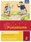Pusteblume 2. Förder-Arbeitsheft. Lateinische Ausgangsschrift 