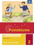 Pusteblume 2. Förder-Arbeitsheft. Grundschrift 