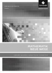 Mathematik Neue Wege 11./12. Lineare Algebra+Analytische Geometrie. Lösungen 