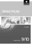 Spektrum Physik SI Niedersachsen Lösungen 9/10 