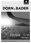 Dorn/Bader Physik SI Baden-Württemberg  Lösungen 7/8 