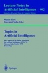 Topics in Artificial Intelligence 