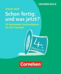 Freiarbeit Grundschule: Schon fertig? 4 