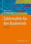 Zahlentafeln für den Baubetrieb 