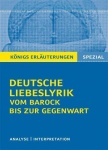 Deutsche Liebeslyrik vom Barock bis zur Gegenwart 