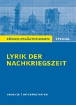 Lyrik der Nachkriegszeit 