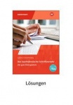 Kaufmännischer Schriftverkehr. Lösungen 