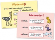 Merk-Poster Rechtschreibung - Aufbauwissen 