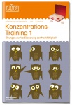 LÜK - Konzentrationstraining 1 