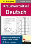Kreuzworträtsel Deutsch 3.-4. Schuljahr 