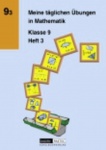 Meine täglichen Übungen in Mathematik 9. Heft 3 