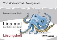 Lies mal 4 - Das Heft mit dem Kraken (Lösungsheft) 