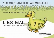 Lies mal 1 - Das Heft mit der Ente (Großbuchstaben) 